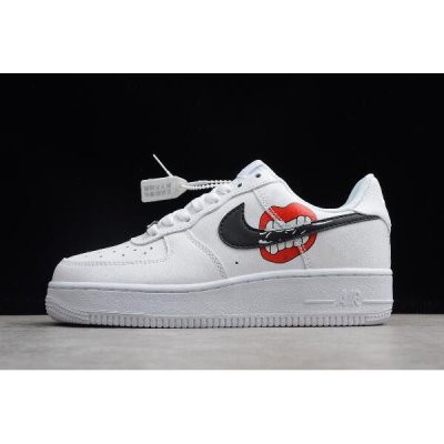 Nike Air Force 1 Low Beyaz / Siyah / Kırmızı Kaykay Ayakkabı Türkiye - TNM1JR3Q